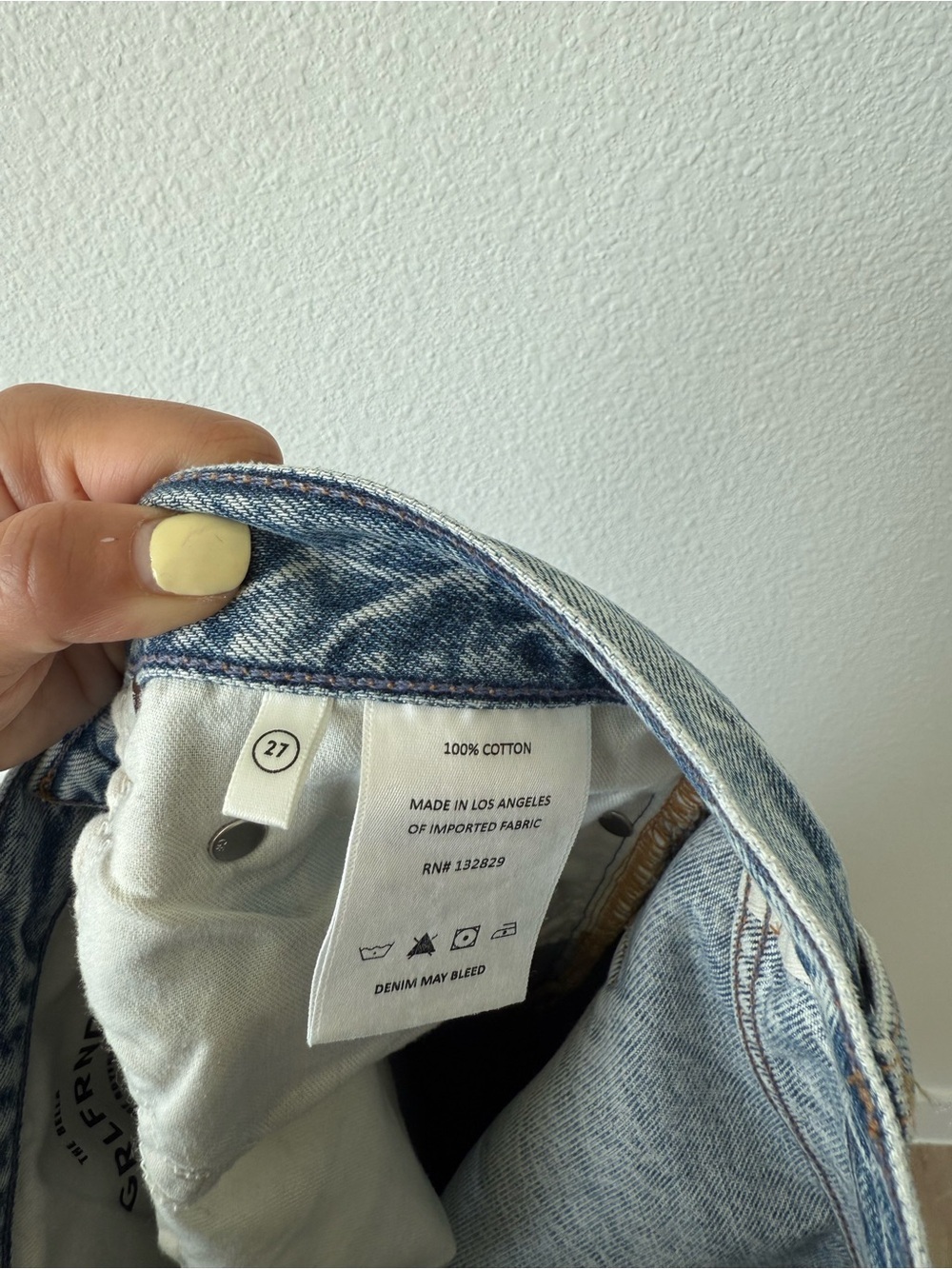 GRLERND Low Rise Boyfriend Jeans - Picture 13 of 13